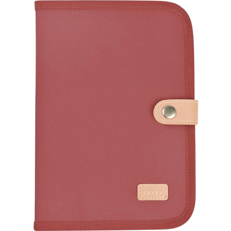 BAGAGERIE - Protège carnet de santé pratique et organisé rouge