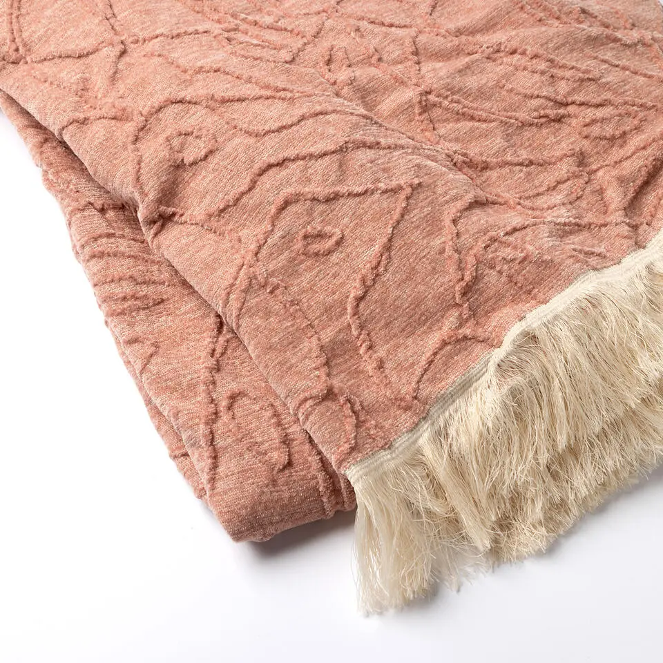 Plaid Maybel - Muted Clay - 140x180 cm