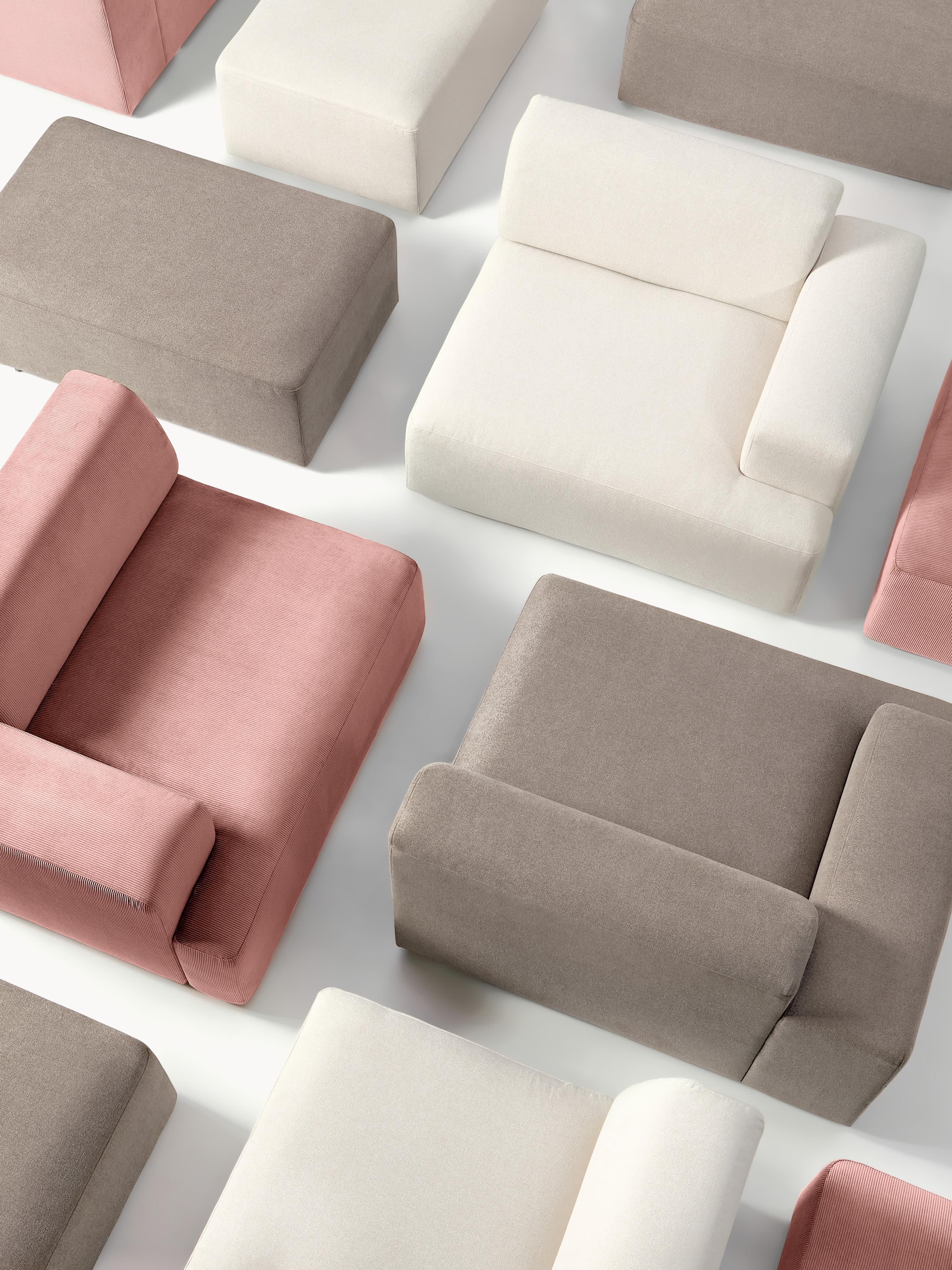 Hocker Melva, B 99 x T 72 cm
