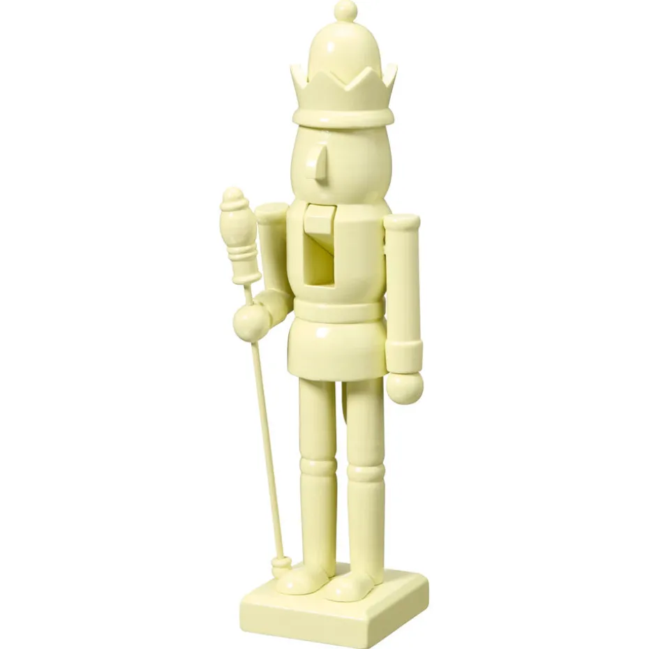 Kwantum Kerstdecoratie | Notenkraker Pastel  Geel