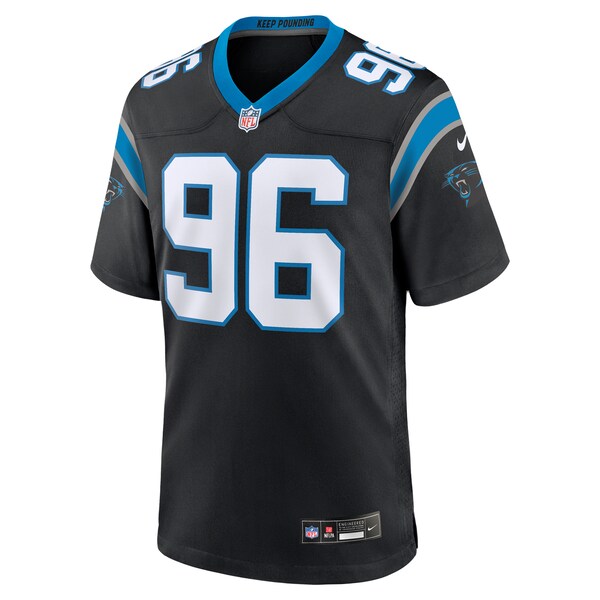 Jaden Crumedy Carolina Panthers Nike  Game Jersey -  Black