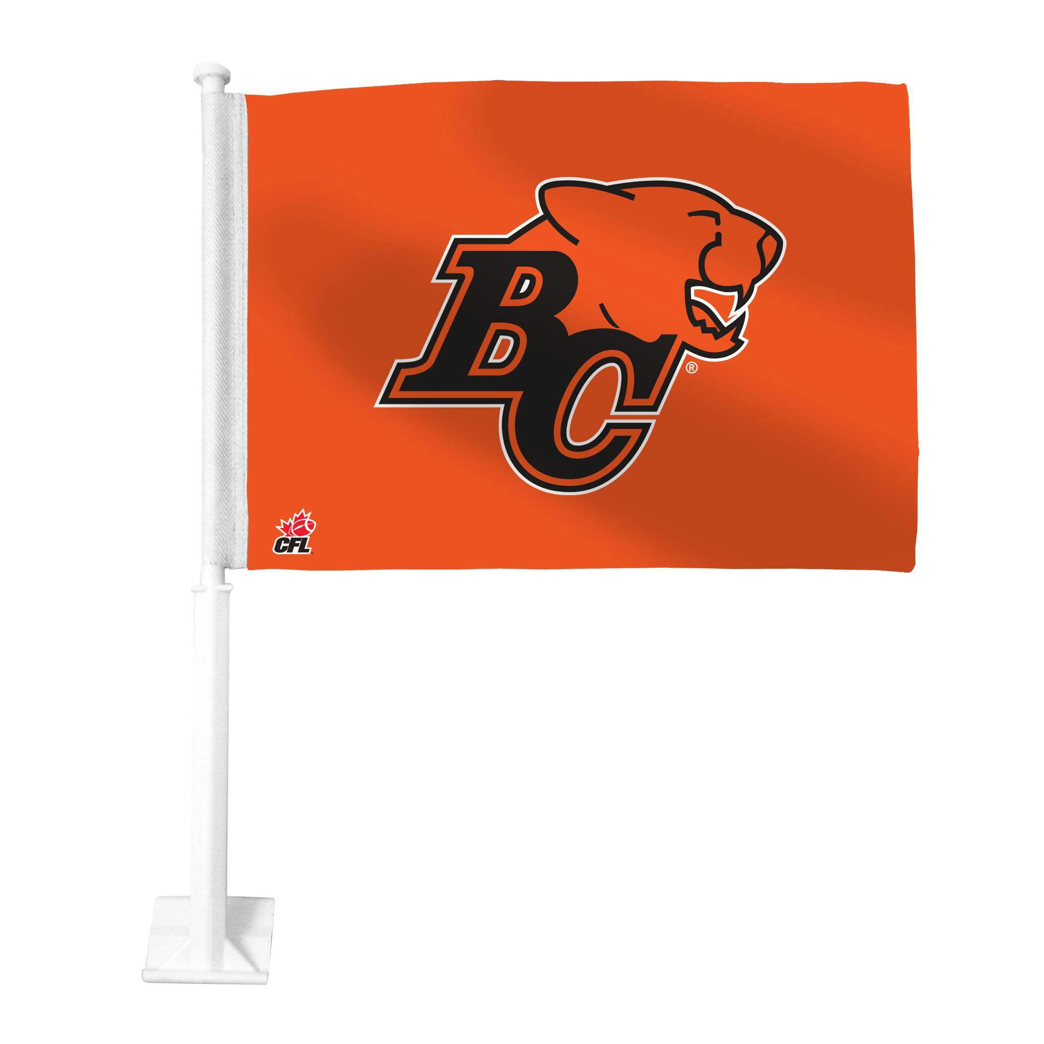 CFL BC Lions Car Flag