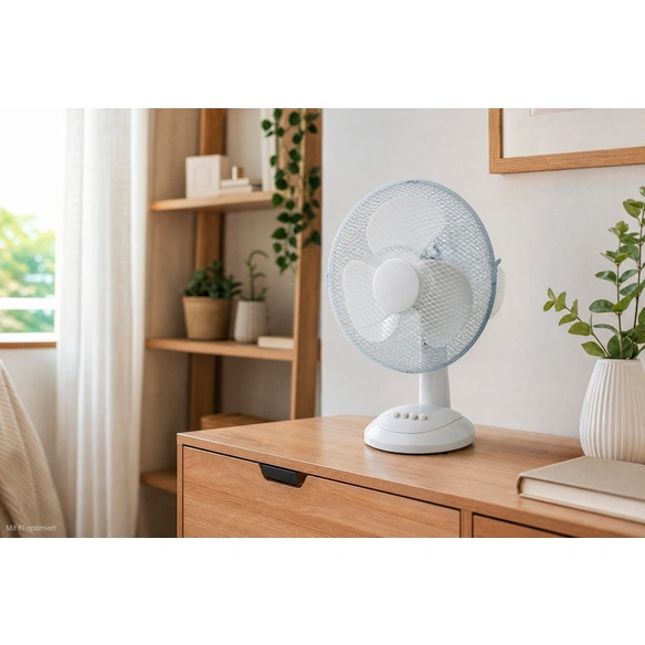 Tischventilator, 40 W, 3 Leistungsstufen, Ø: 30 cm