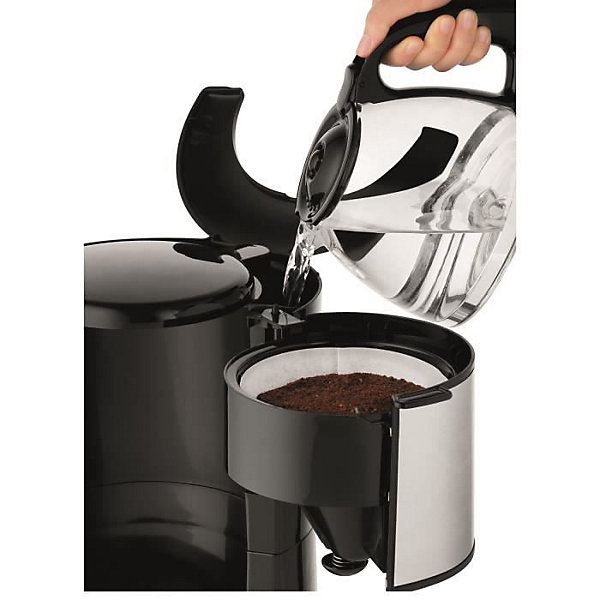 Cafetiere filtre classique MOULINEX SUBITO - 15 tasses - Noir/Inox