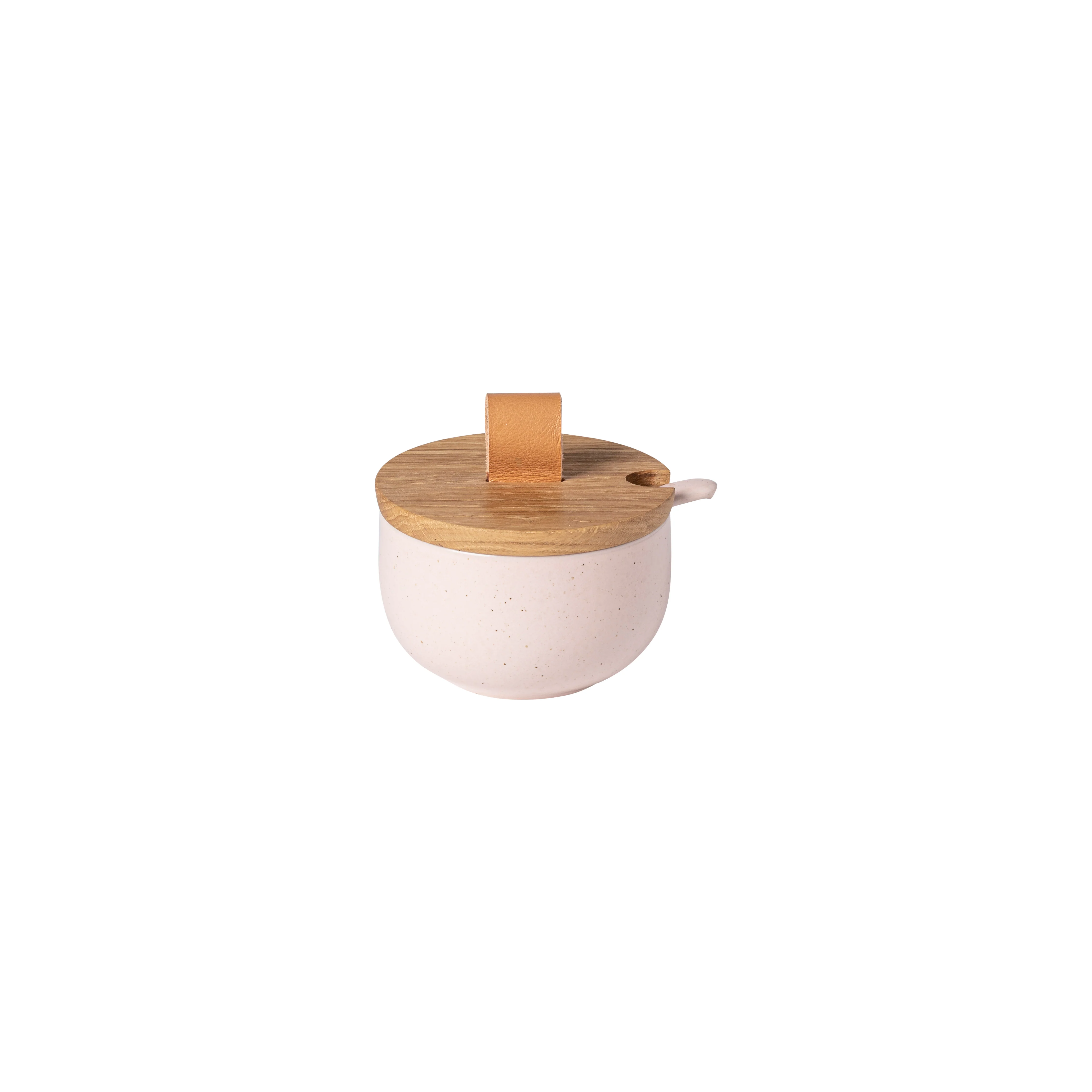 Sugar Bowl with Spoon and Wood Lid Pacifica, Casafina by COSTA NOVA