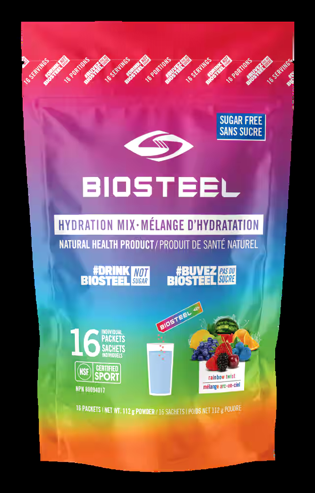 BioSteel Sports Hydration Mix, Rainbow Twist, 16-pk