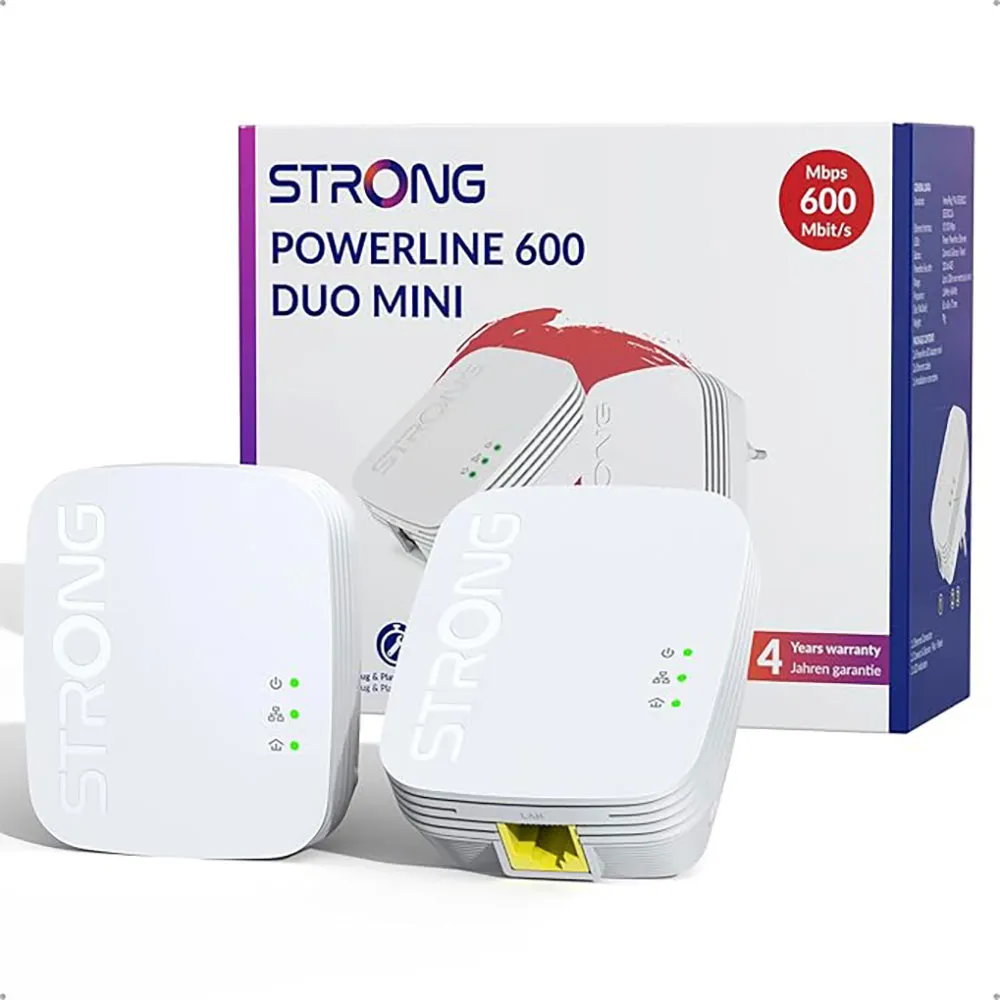 Strong Powerline 600 Duo Mini WiFi repeater