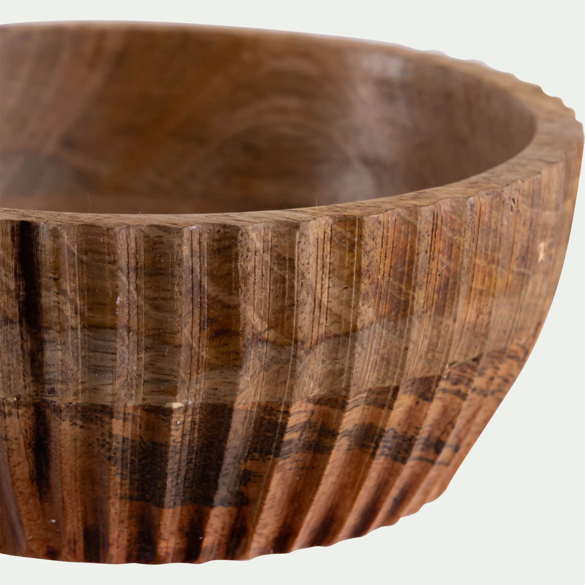 PEGO - Bol en bois de manguier D13cm - bois clair