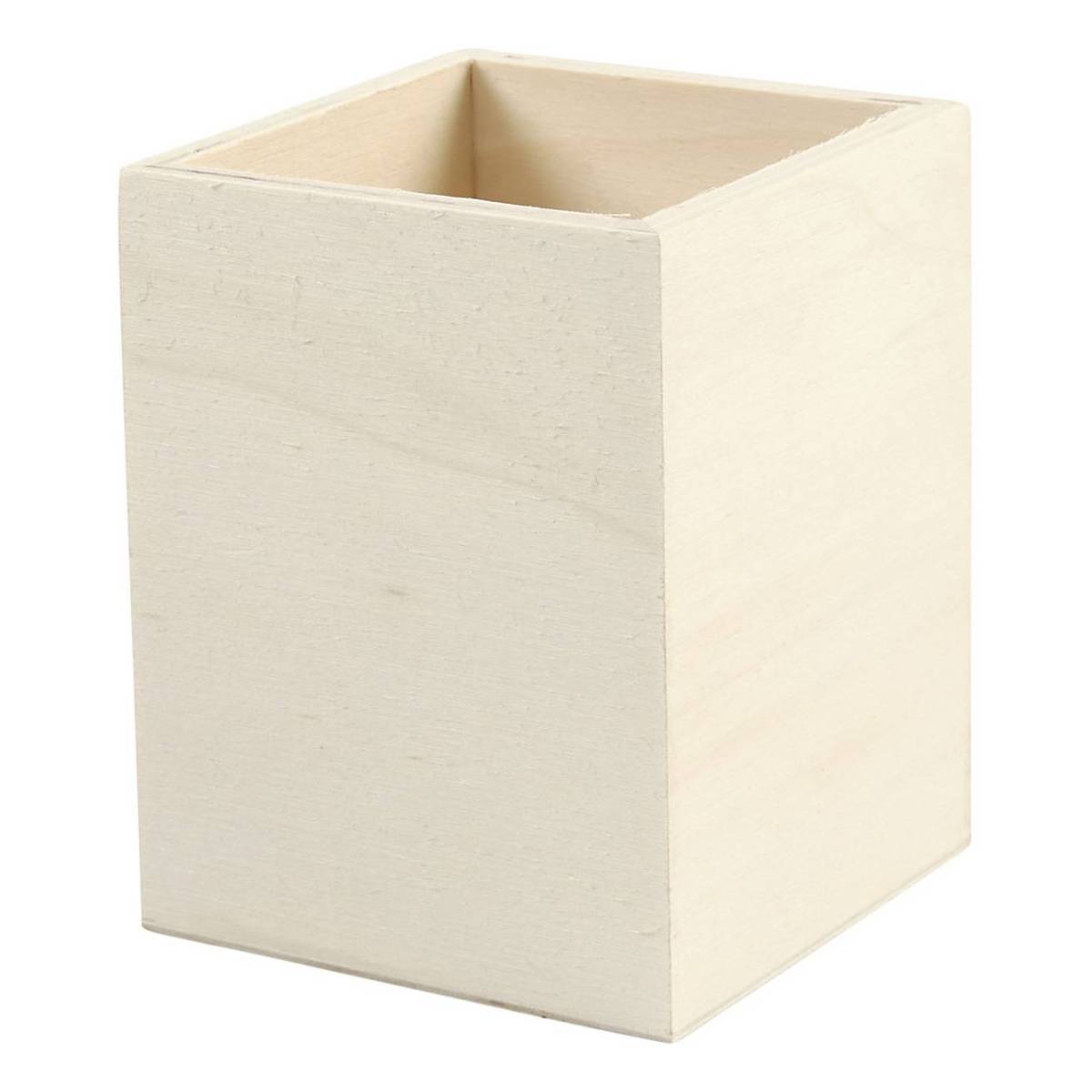 Wooden Pencil Holder 9.5cm