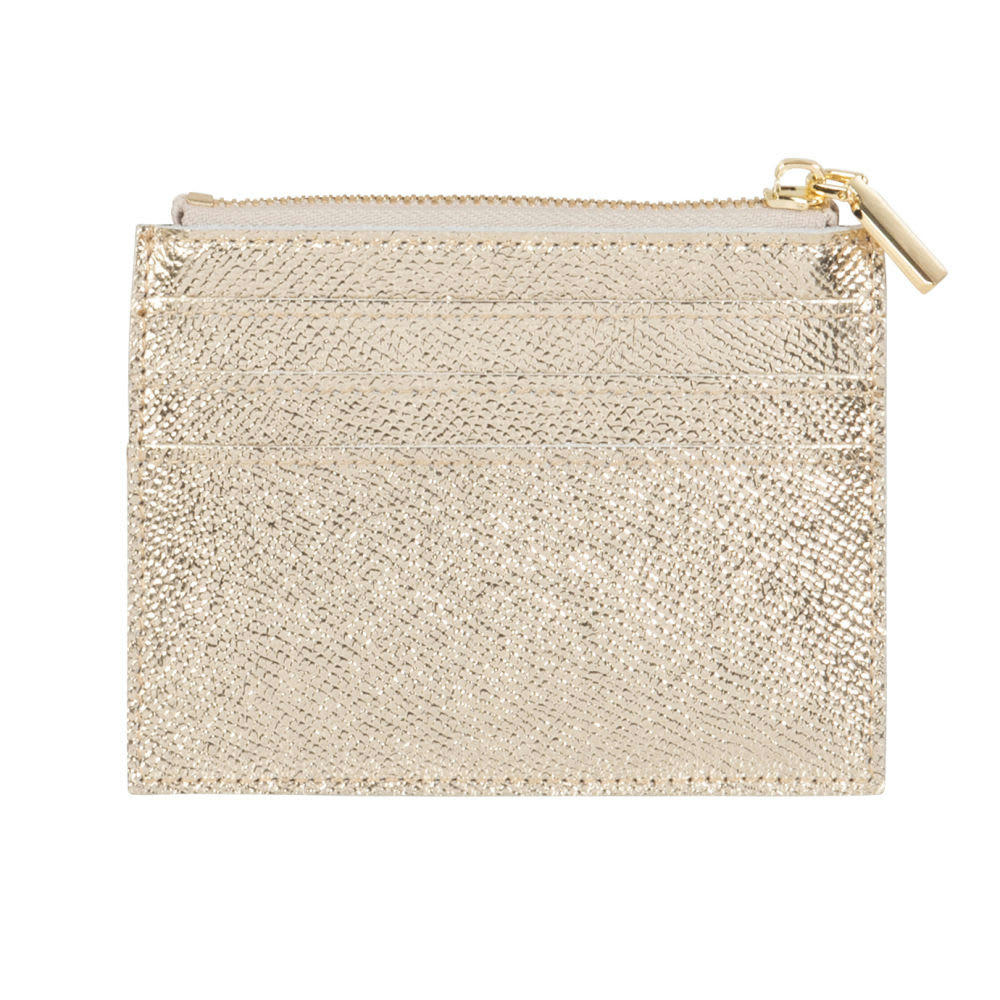 BONJOUR - Porte-cartes doré