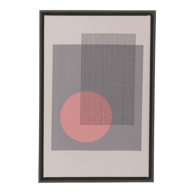 QUADRO 27 CM X 40 CM GRAPHICAL I