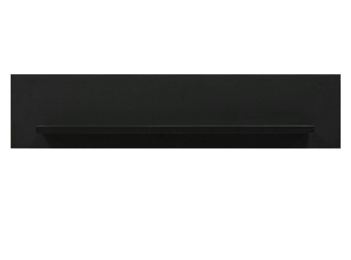 LENA - Étagère en panneaux de particules noir mat