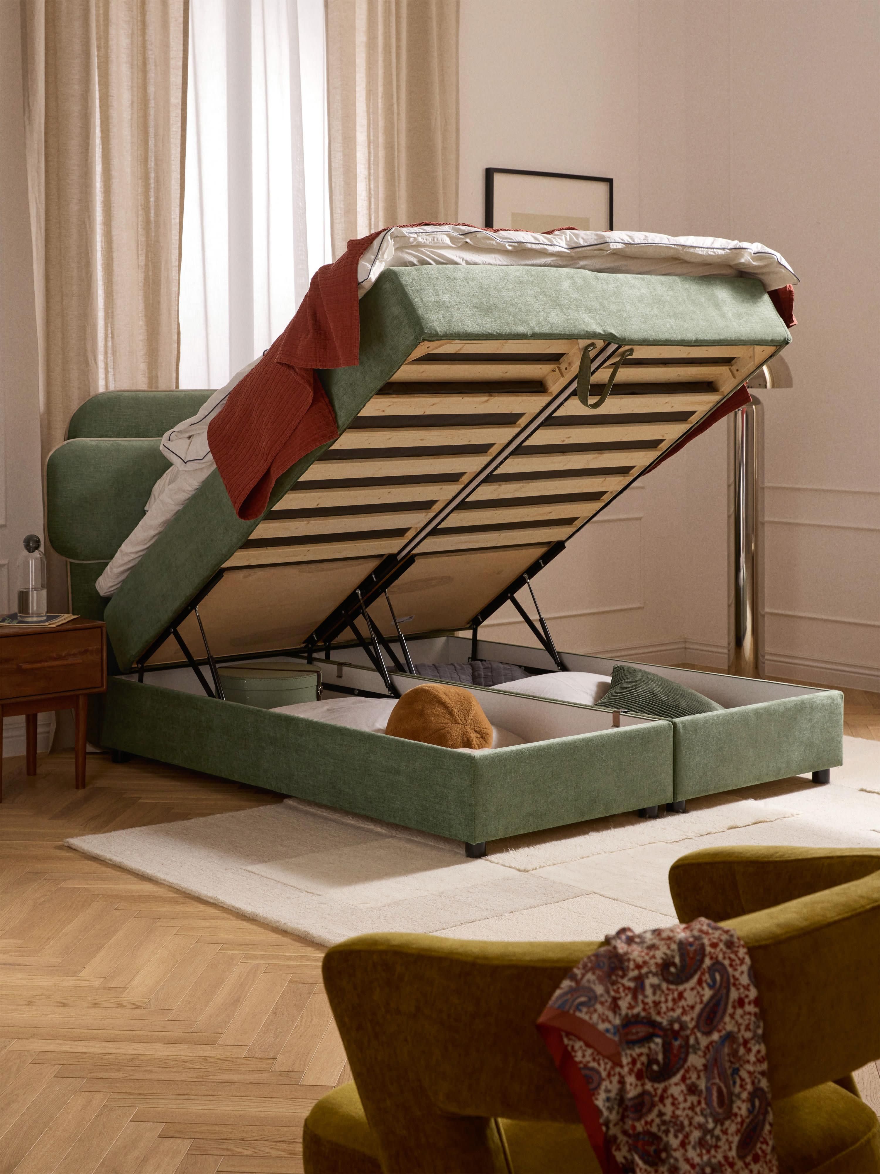 Boxspringbett Enrica mit Stauraum