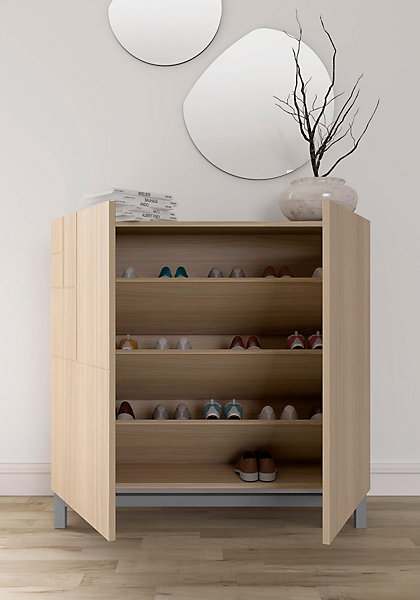 Meuble à chaussures en mélamine, Copenhague