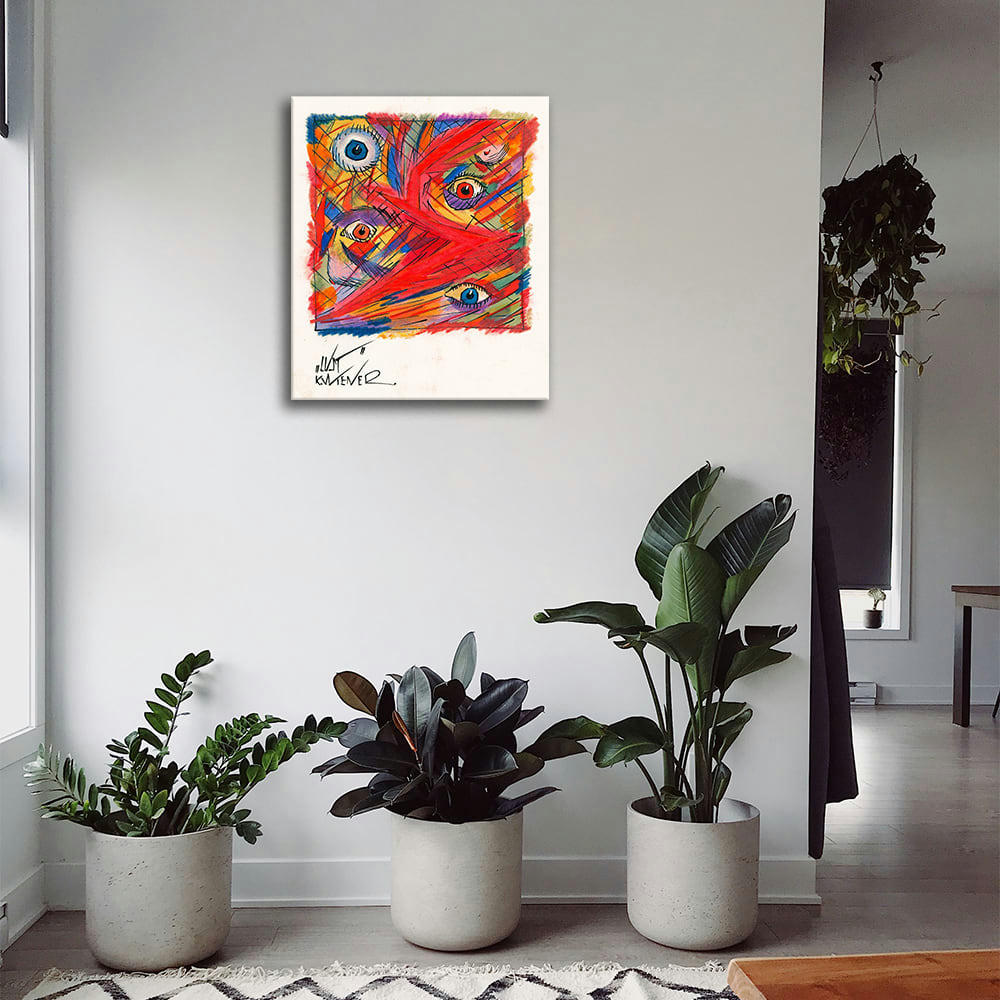 - Tableau - Lust - Karl Wiener 40x50cm