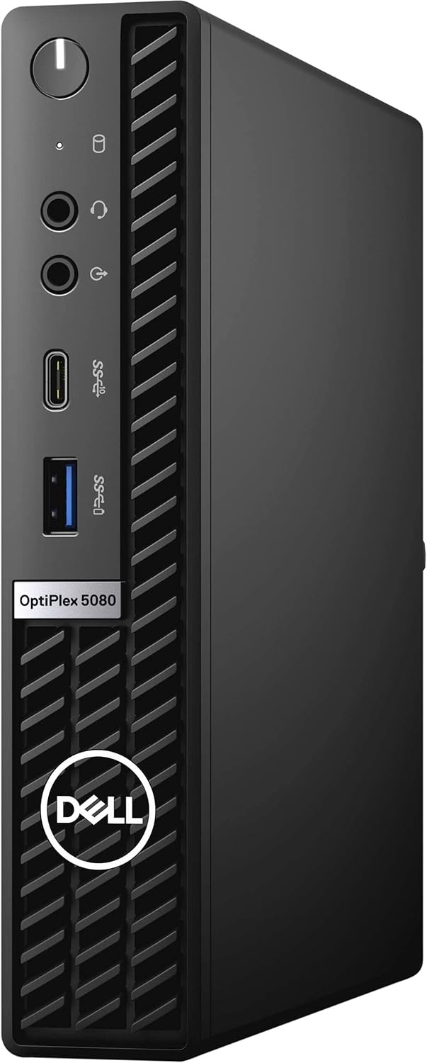 Dell Optiplex 5080 Micro Desktop  Intel Six-Core i5 10500T 2.3Ghz  8GB DDR4  512GB NVMe SSD  Wi-Fi  Windows 11 Pro (Renewed)