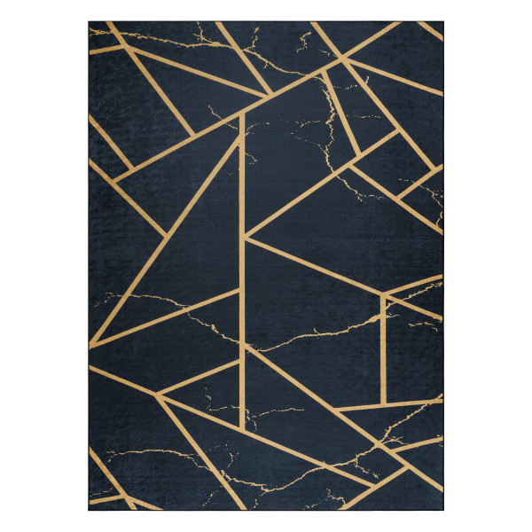 Dywan do prania ANDRE 1222 Marmur, geometryczny antypoślizgowy 80x150 cm