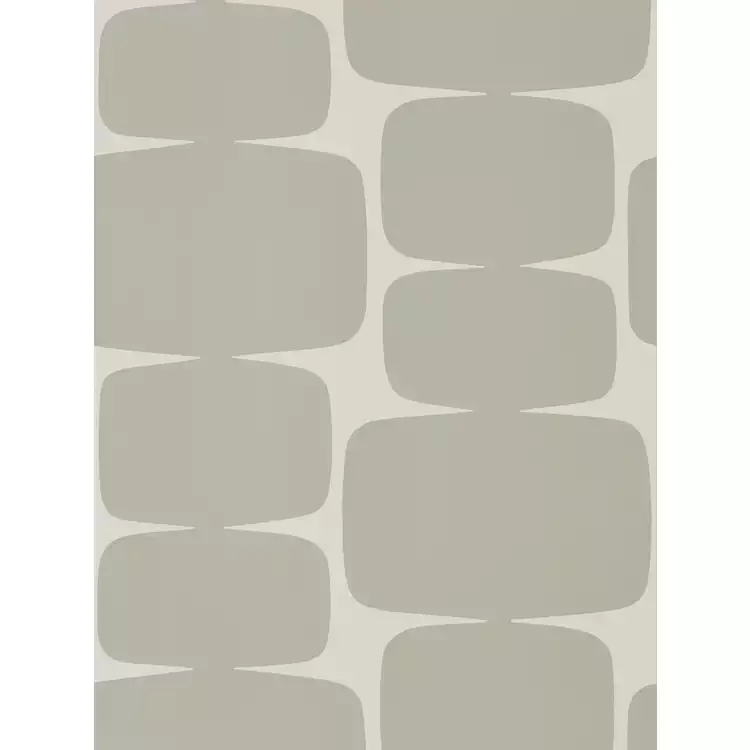Scion Oversized Abstract Cream Wallpaper
