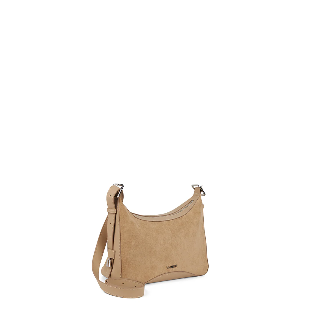 The Audrey – 2-in-1 Beige Vegan Suede Handbag