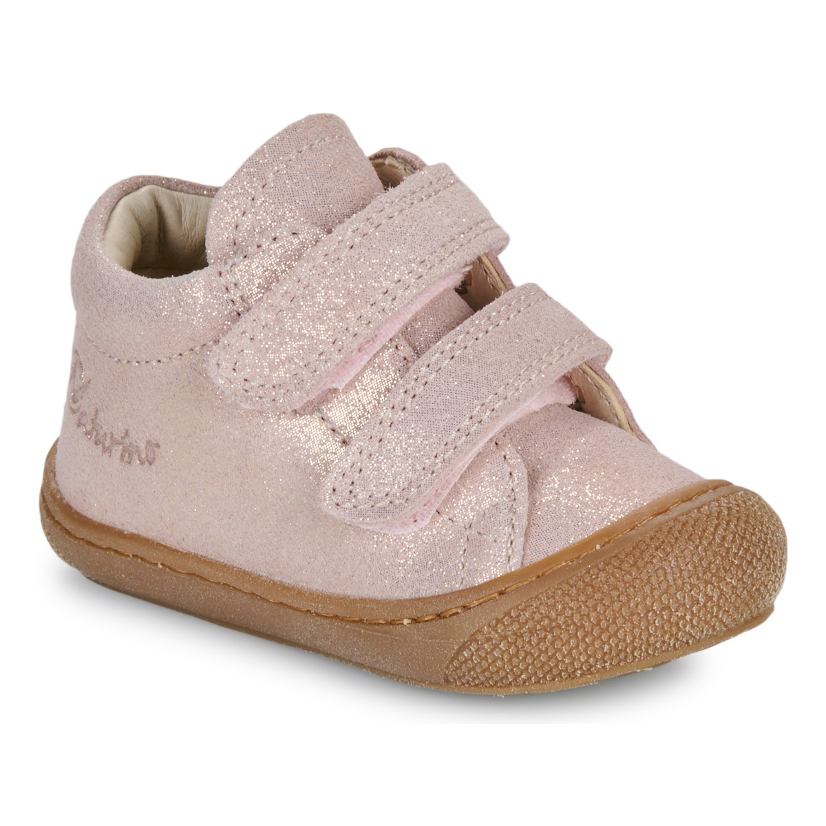 Naturino - COCOON VL SUEDE GLITTER - Pink