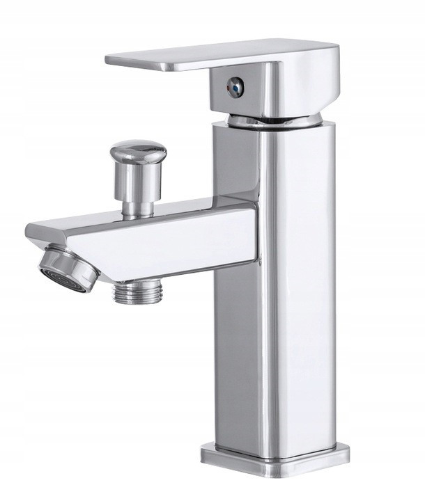 Bateria umywalkowa z prysznicem kran Caro chrom