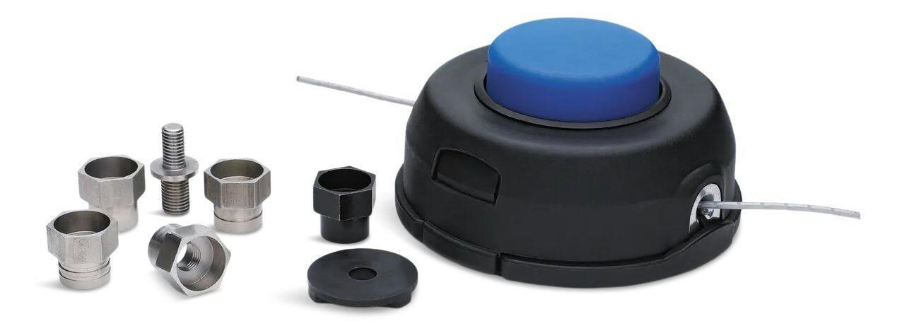 Husqvarna T35 Universal Replacement Tap Trimmer Advance Head, Straight Shafts, 0.95-in