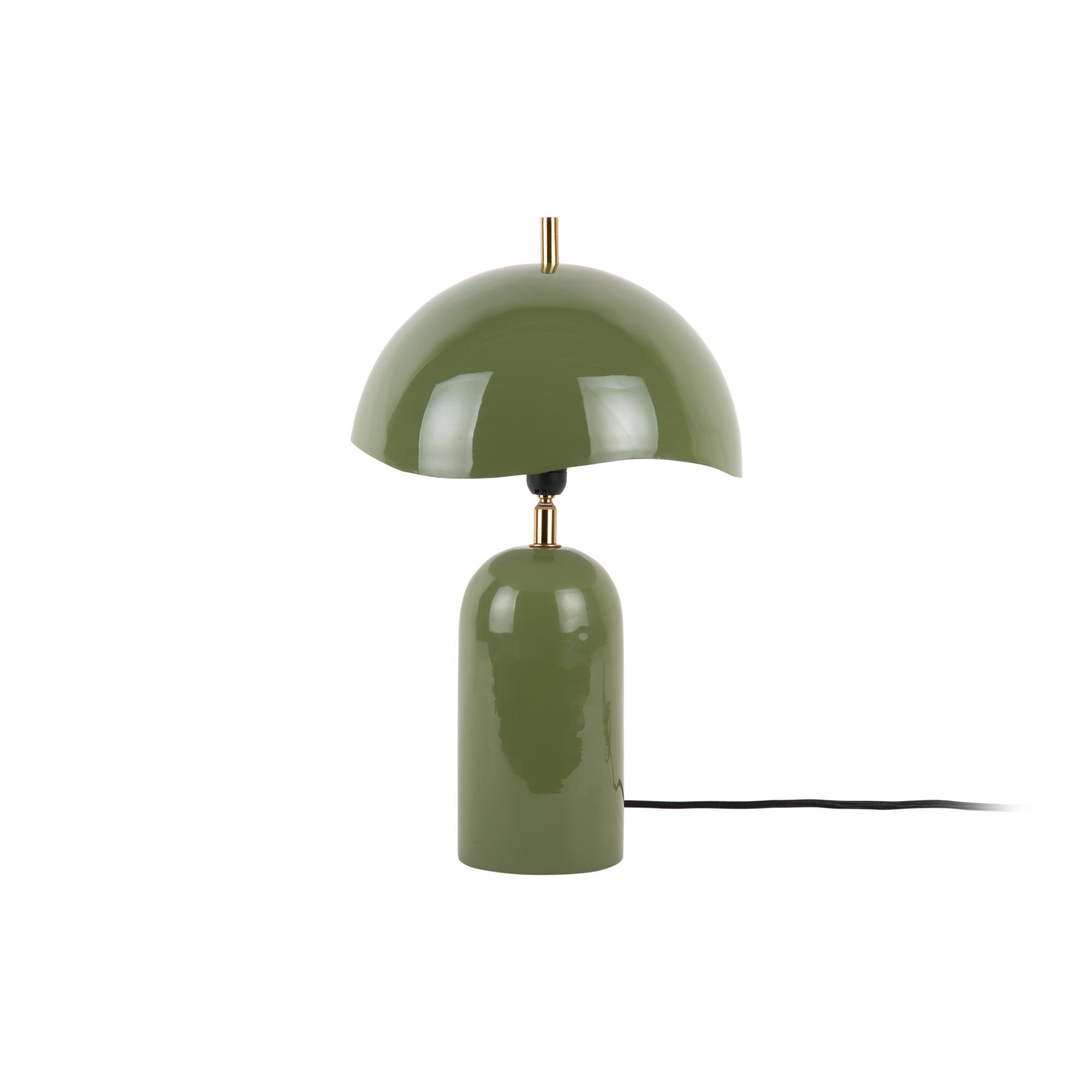 Leitmotiv tafellamp Querido - groen - 25x25x41cm - Paddenstoellamp