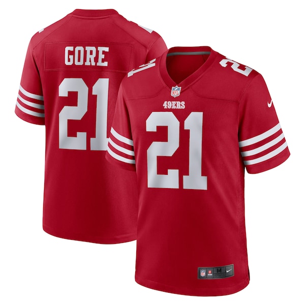 Frank Gore San Francisco 49ers Nike Retired Player Game Jersey - Scarlet