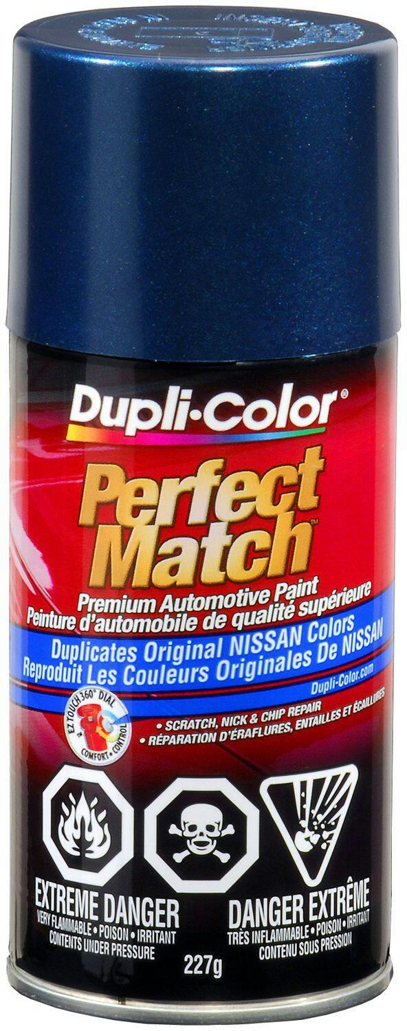 Dupli-Color Perfect Match Premium Acrylic Lacquer Automotive Aerosol Spray Paint, Sapphire Blue (TK3), 227-g