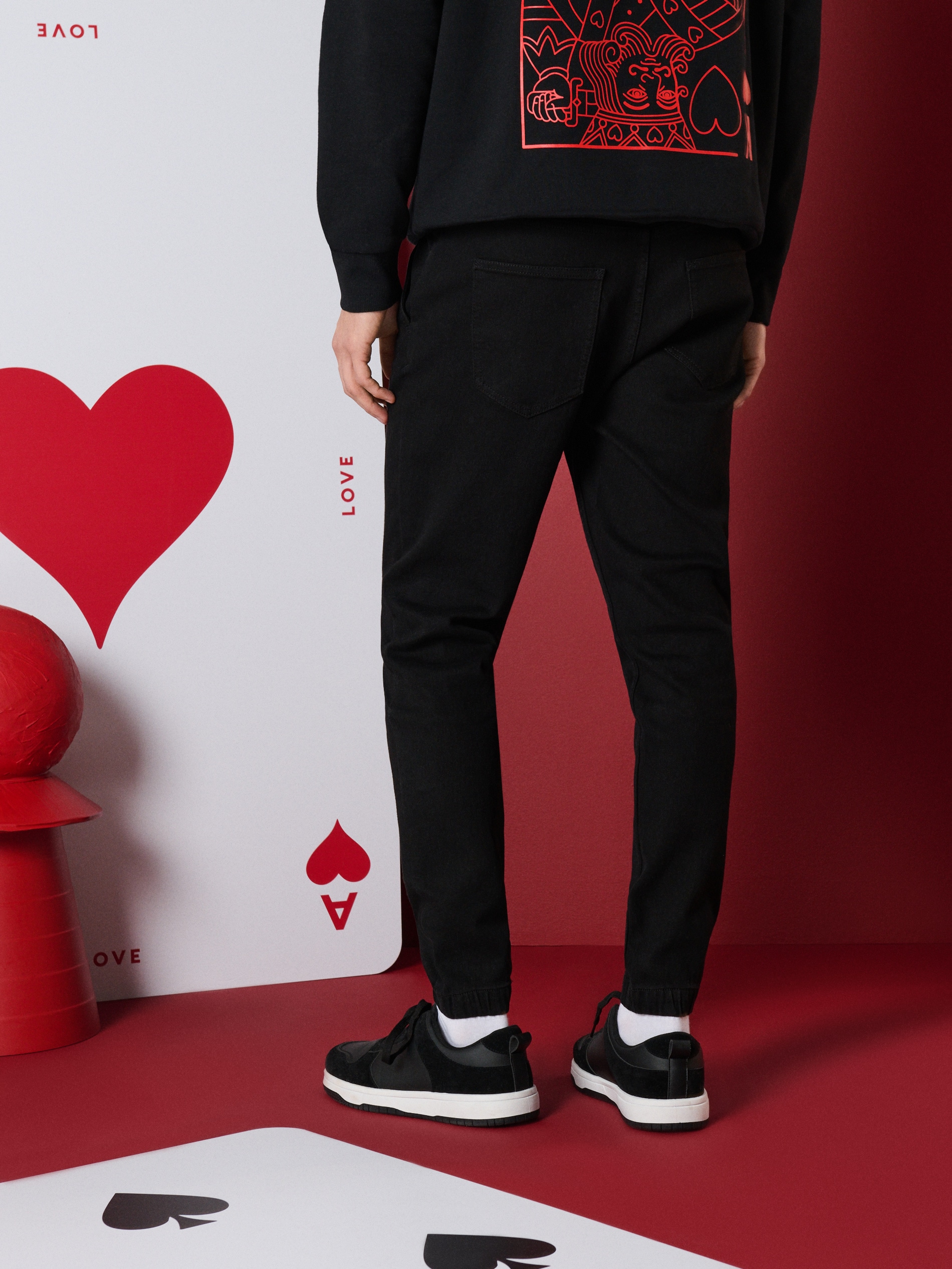Jeansy jogger