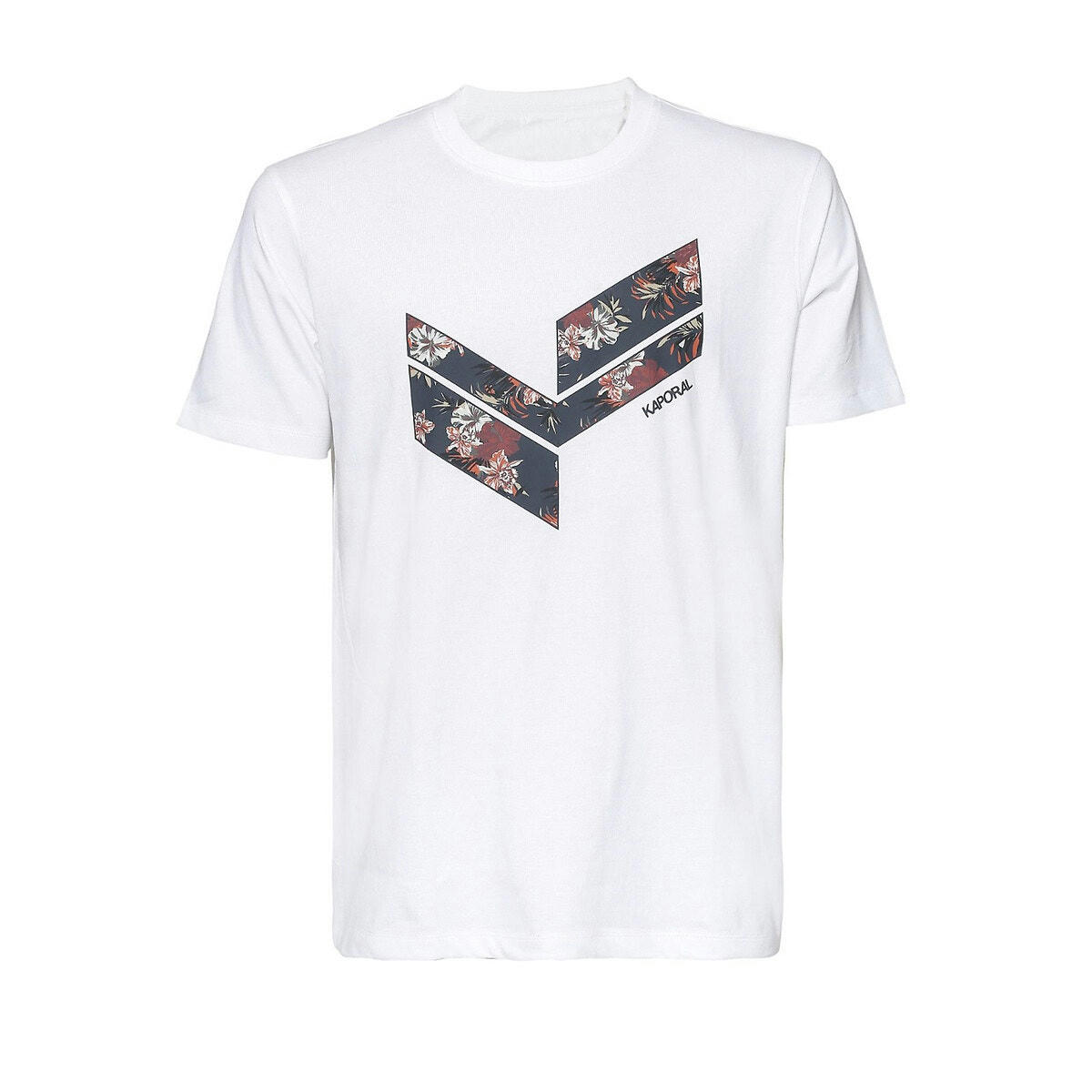 T-shirt manches courtes col rond à logo