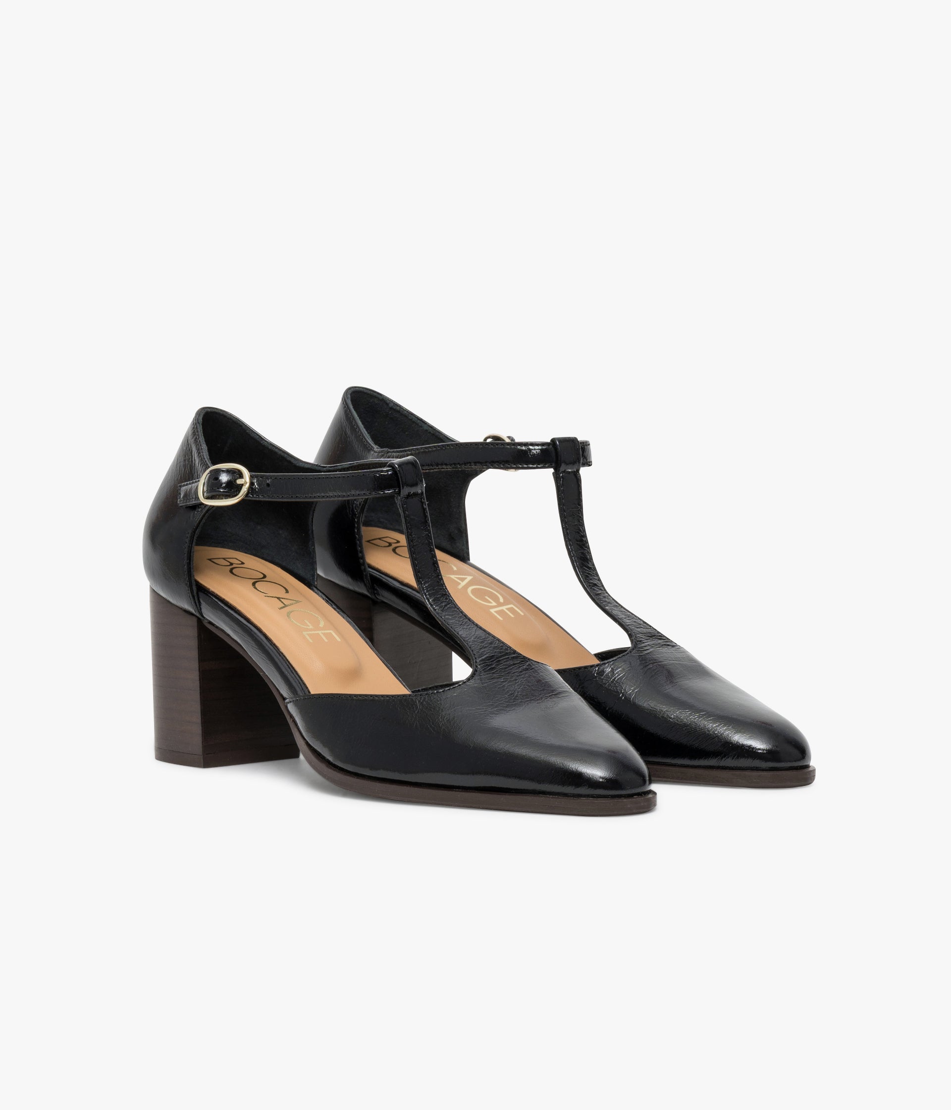 Escarpin Salomé Délice noir