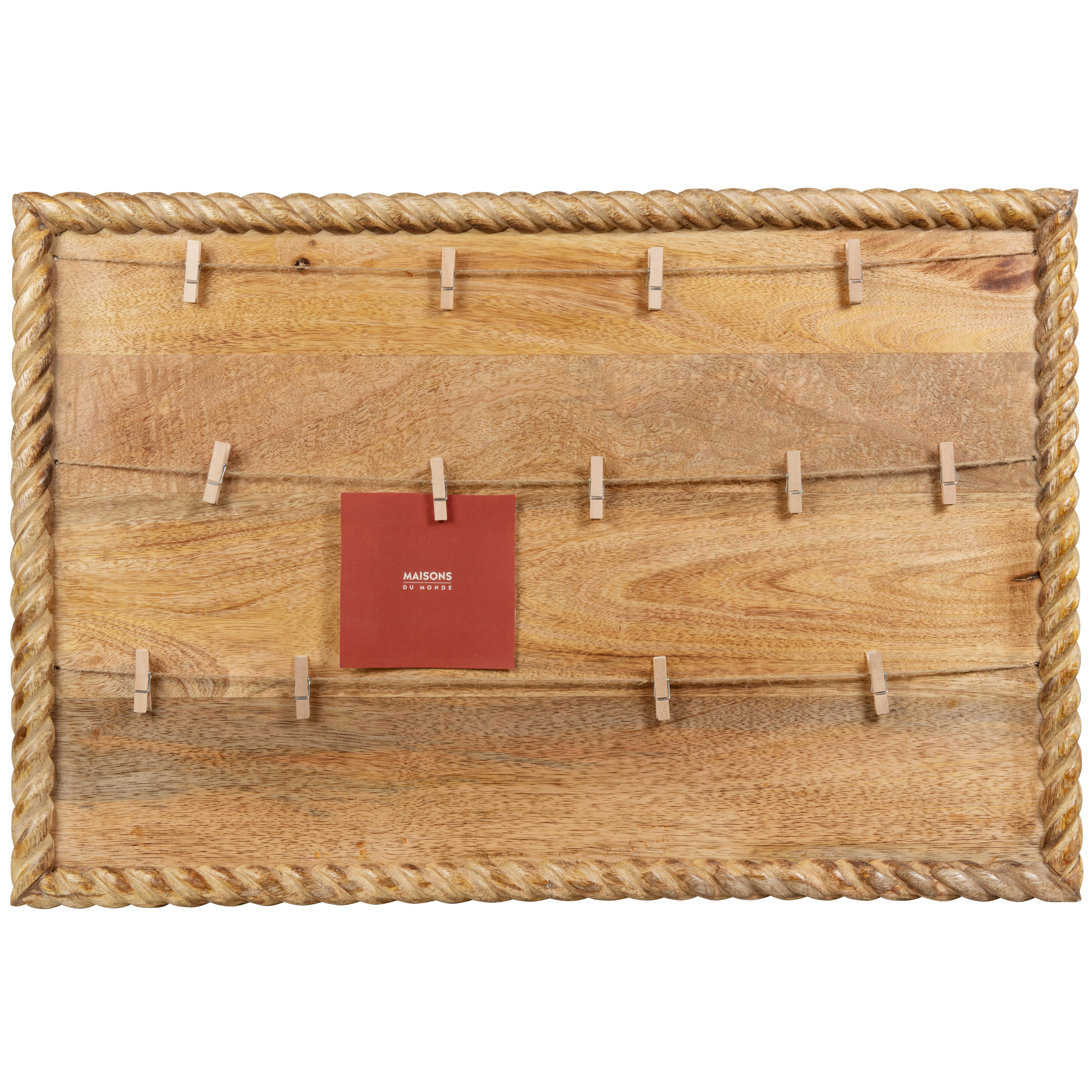 PAULO - Pêle-mêle torsades gravées 60x40