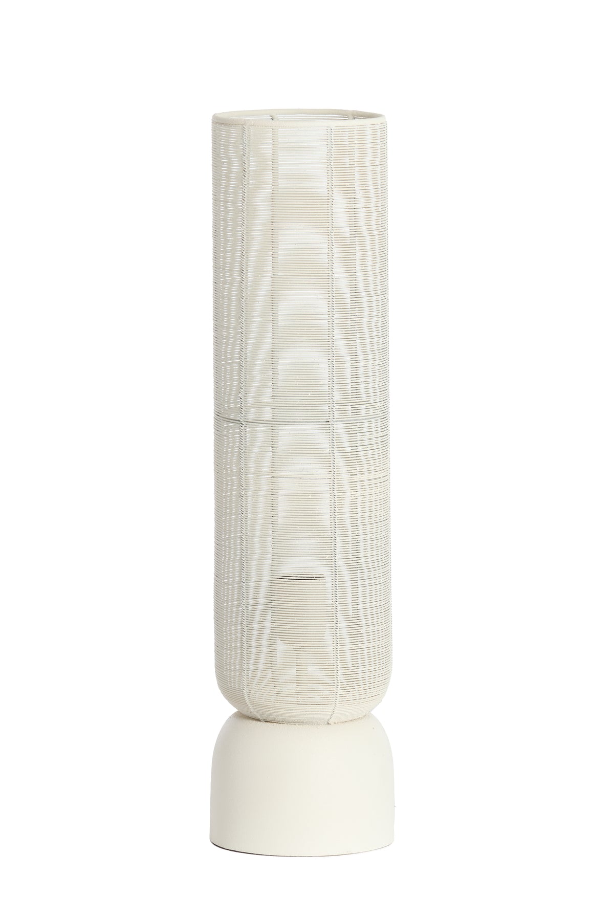 Light & Living tafellamp LEZUZA - Ø15.5x60.5cm - wit