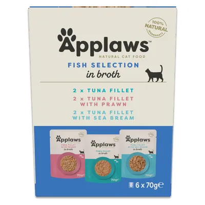 Applaws Pouch in Broth Saver Pack 24 x 70g
