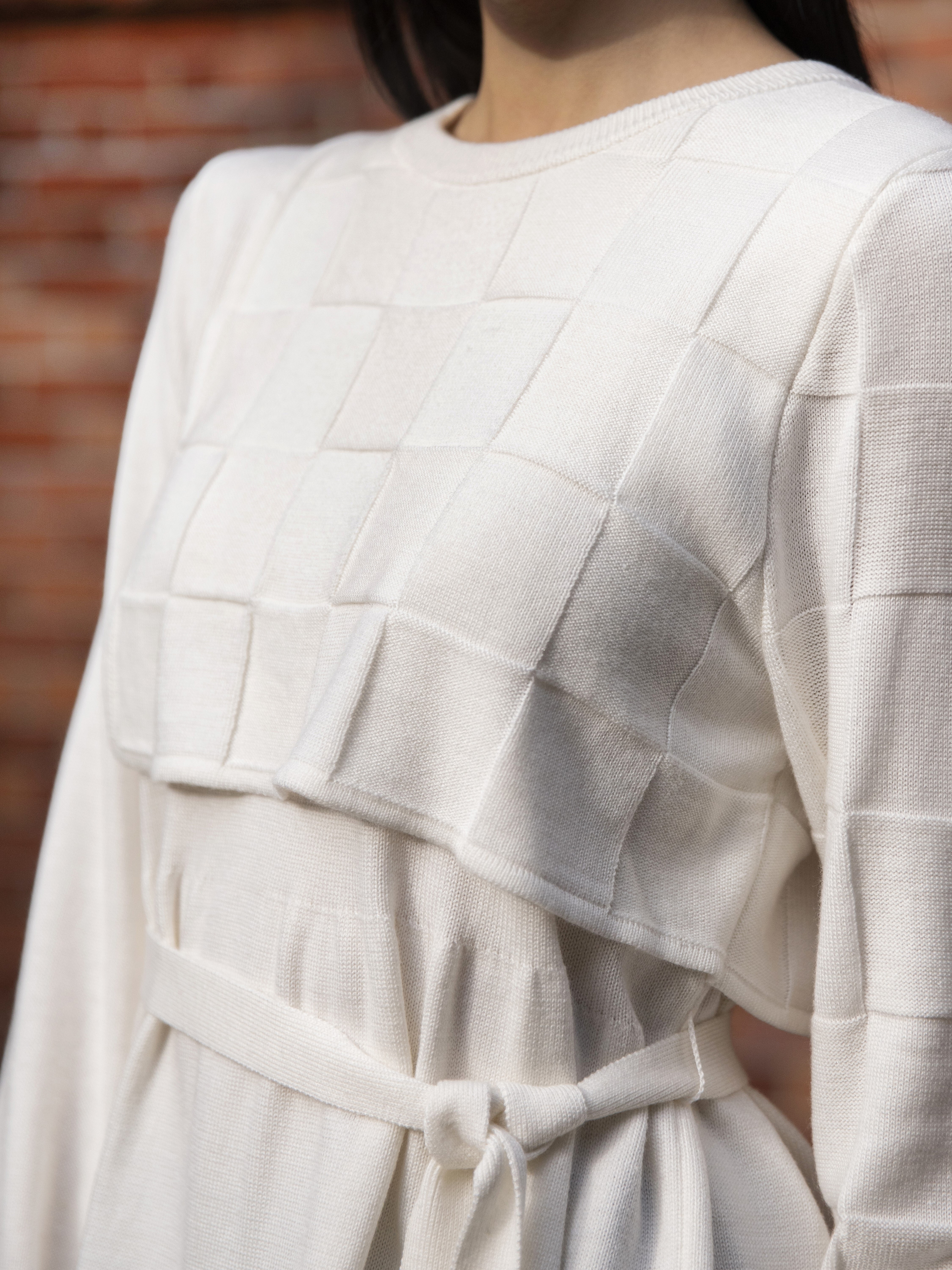 Geometric Knitted Top - 25WDT273X