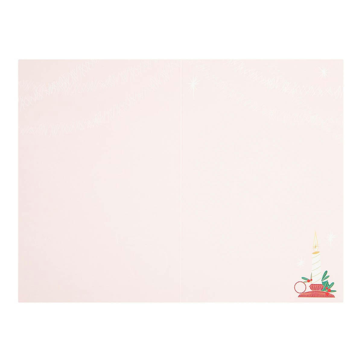 - Carte De Vœux Noël Chic Bougie