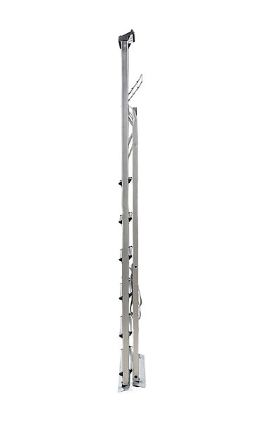 Escabeau Escalux Jardimix en aluminium 7 marches – Hauteur de travail 3,86 m