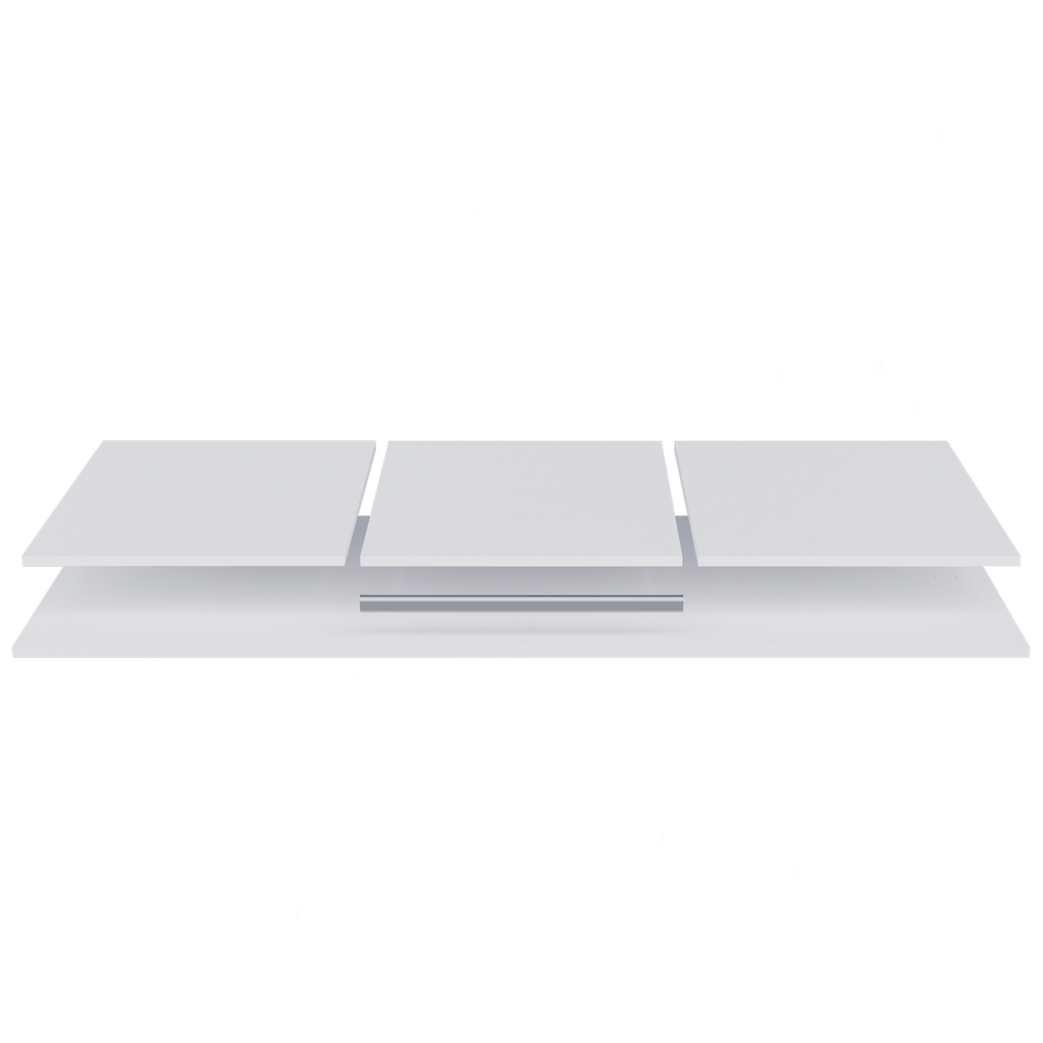 WOOOD kledingkast interieurpakket 2-deurs Connect - Melamine - wit