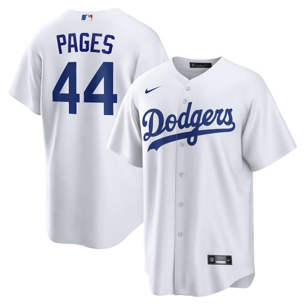 Andy Pages Los Angeles Dodgers Nike Home Replica Jersey - White