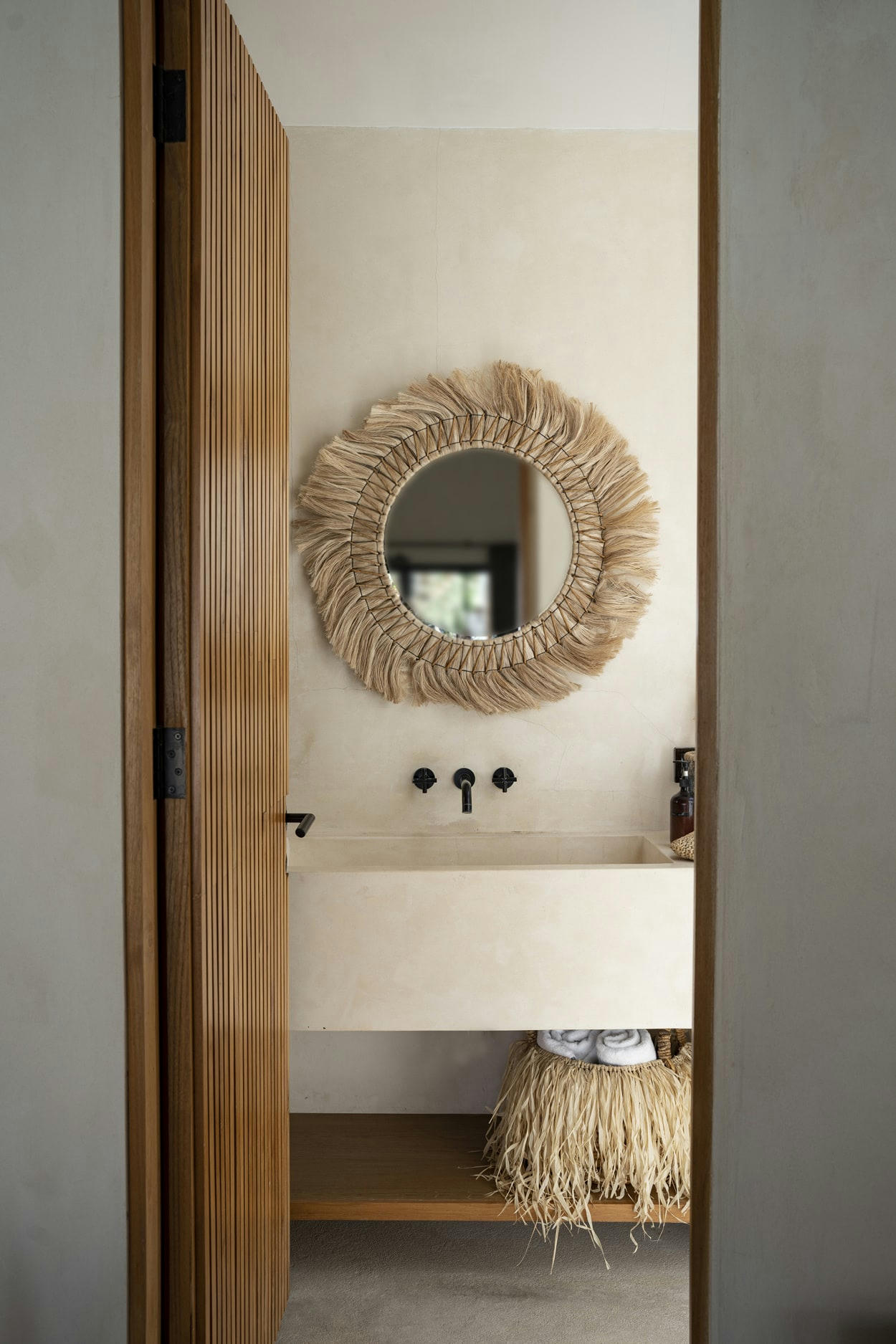 PRETTY BLONDE - Miroir en herbe D90