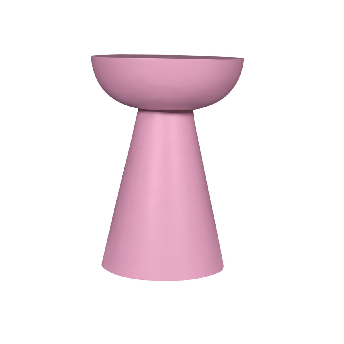 StarFurn Bijzettafel Owen - Rond Roze Hout - 30x30x42cm