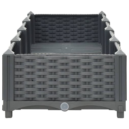 NNEVL Raised Bed 160x40x23 cm Polypropylene
