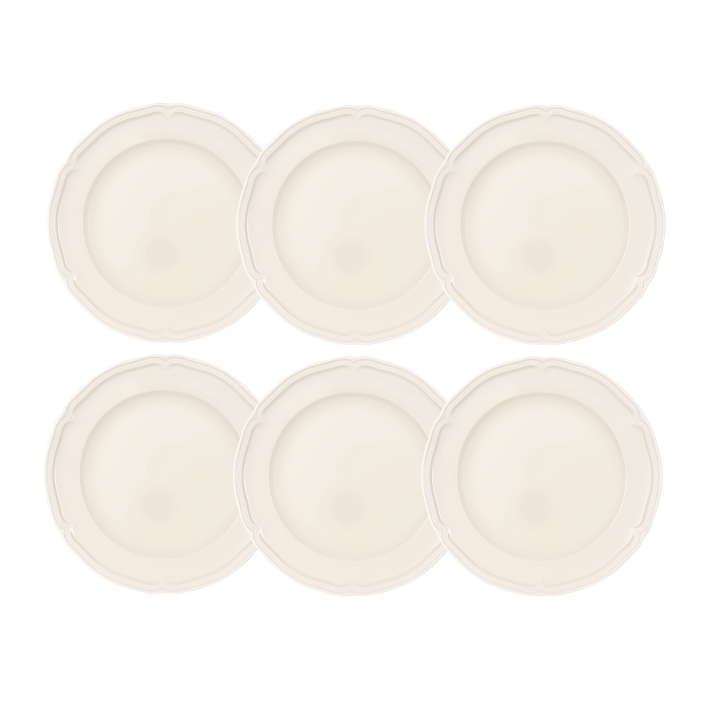 Manoir Dinnerware set - White, Premium Porcelain