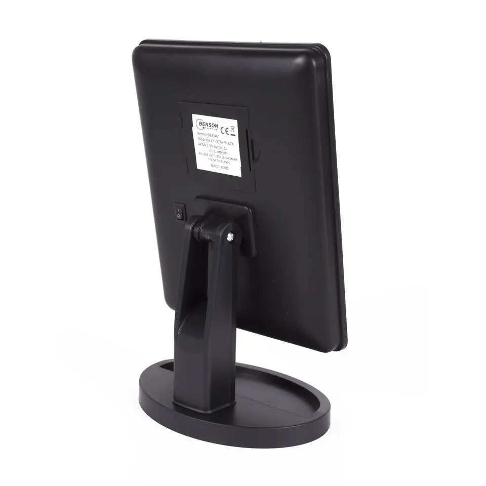 Make-up spiegel met dimbare ledverlichting 27 x 17 x 11,5 cm