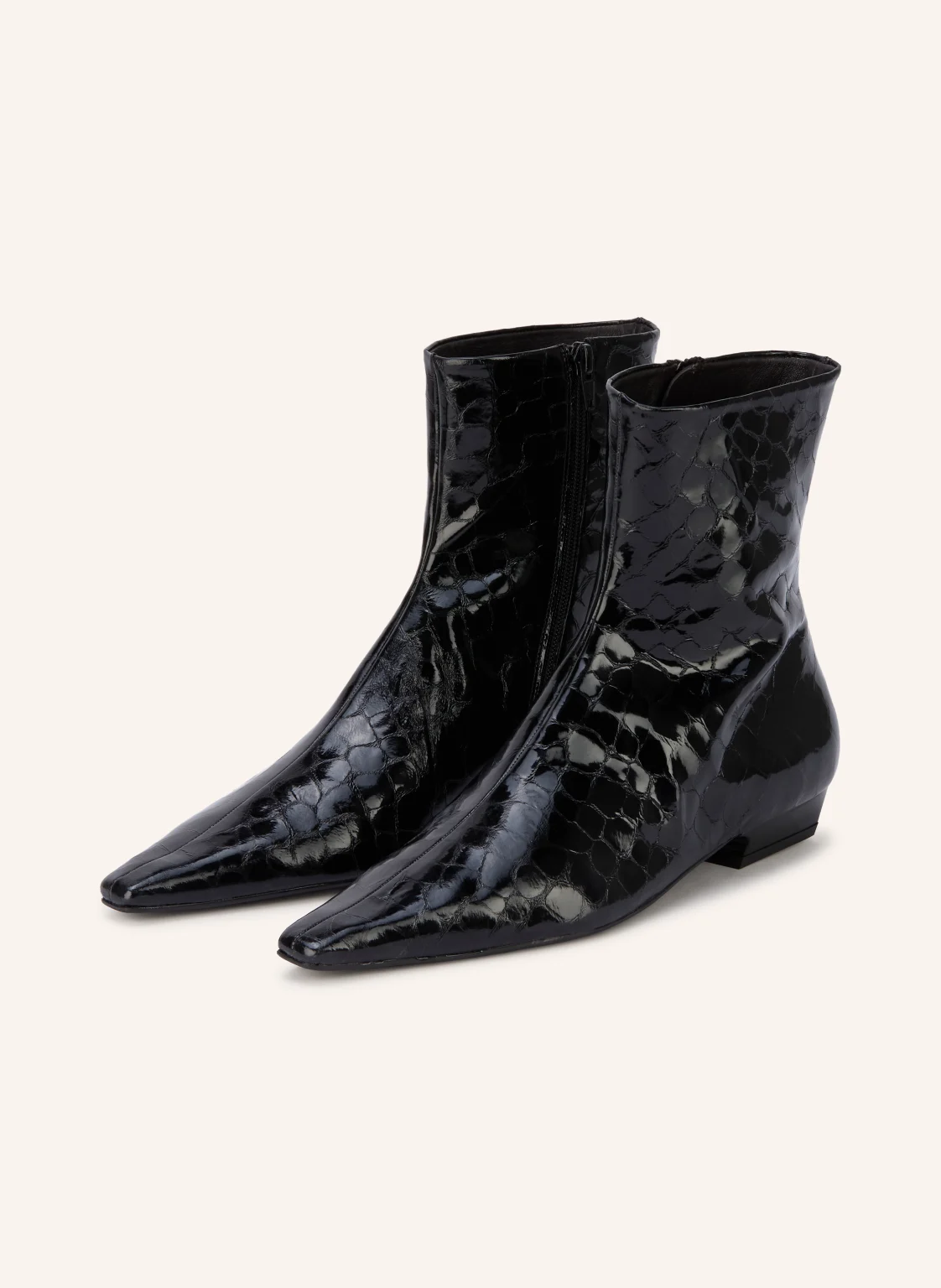 ZINDA Lackstiefeletten MOLLY
