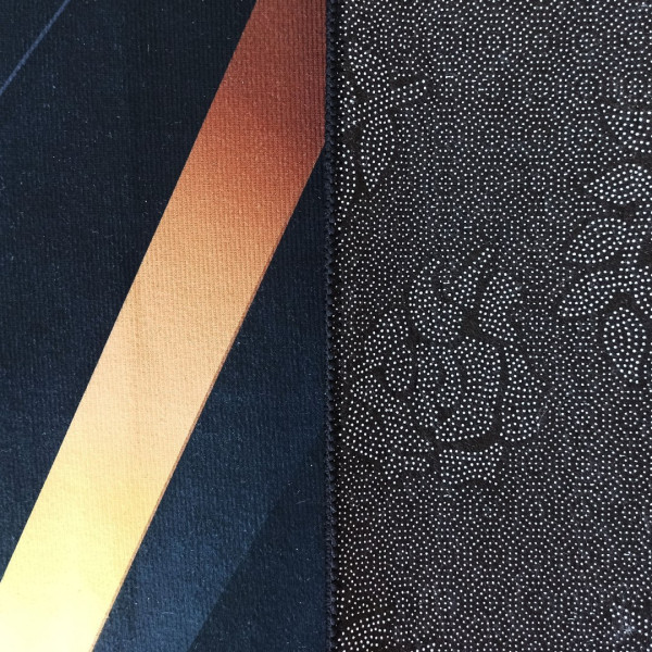 Dywan BLACK and GOLD N 03 60 x 100 cm czarny