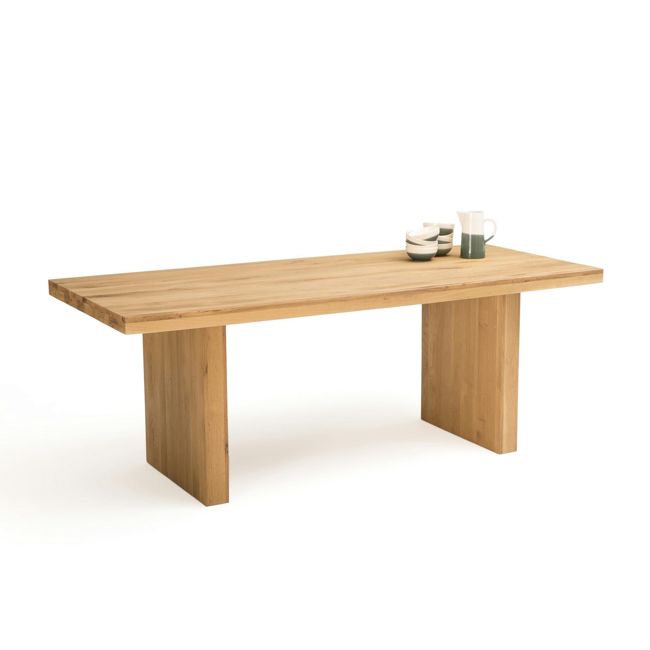 Table à manger 6/8 couverts chêne massif, Vova