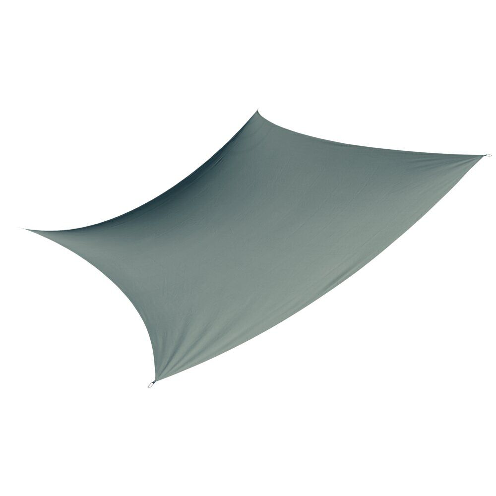 Voile d'ombrage carré Square gris 290x290 cm