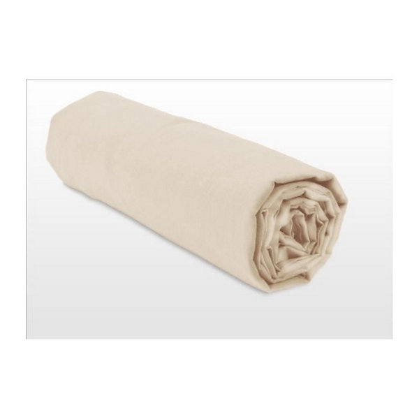 Drap housse - 100% coton - 160 x 200   Bonnet 35 cm - LOVELY HOME
